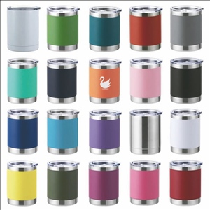 304 Stainless Steel 10oz Volume Adult Children Cup with Lid Tumbler Mug Cups for Water, Milk, Juice